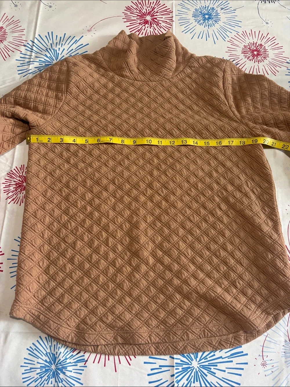 J CREW QUILTED TOP